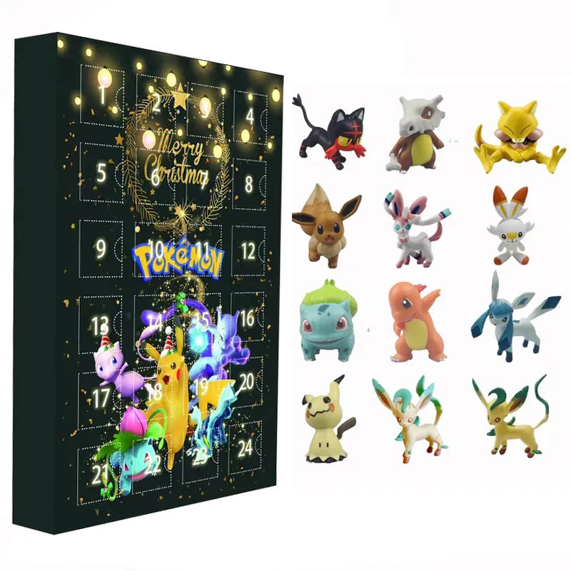 Designový adventní kalendář Pokémon