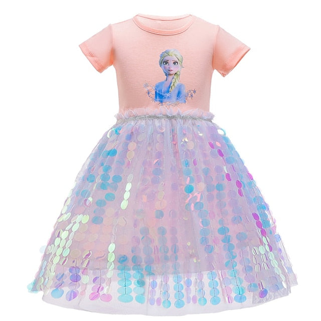 Dětské šaty Elsa - Frozen