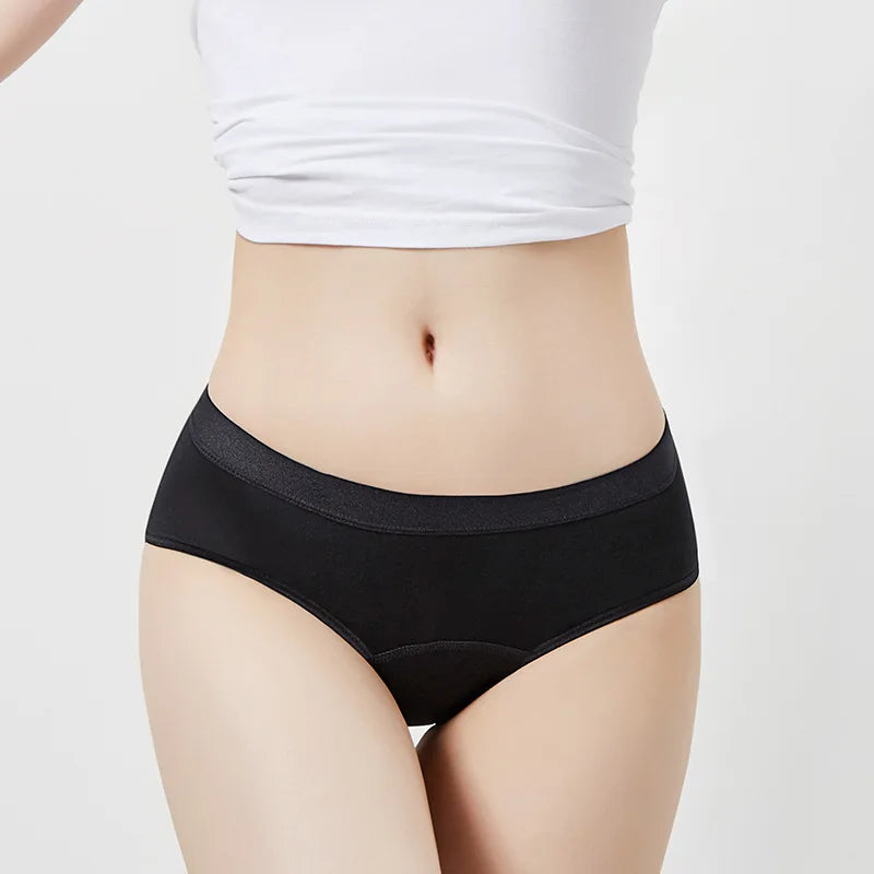 Dámské komfortní menstruační bambusové kalhotky - 3 ks