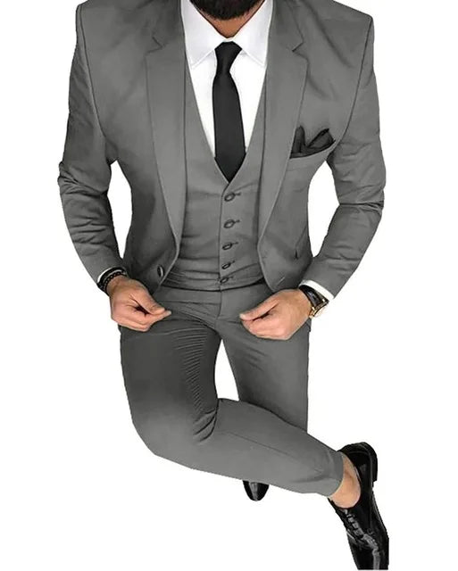 Pánský Slim-fit oblek na svatbu - více variant