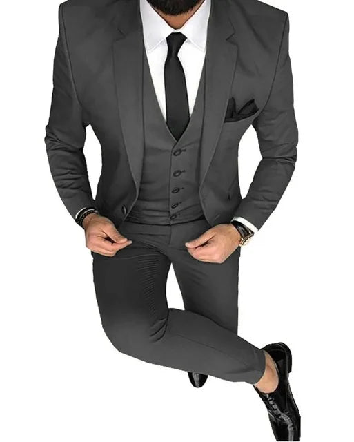 Pánský Slim-fit oblek na svatbu - více variant