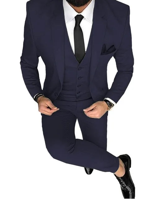 Pánský Slim-fit oblek na svatbu - více variant