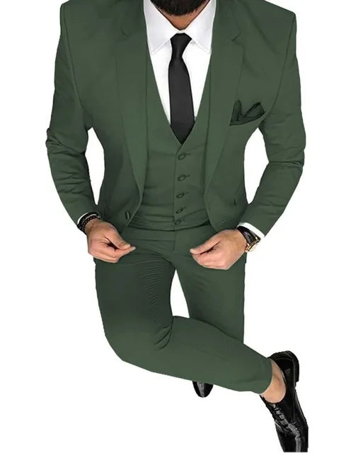 Pánský Slim-fit oblek na svatbu - více variant