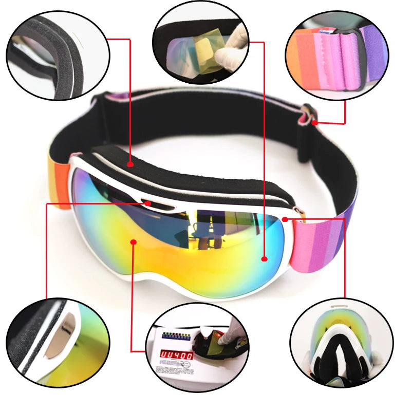 IceHorizon™ Dětské polarizační brýle na lyže a snowboard