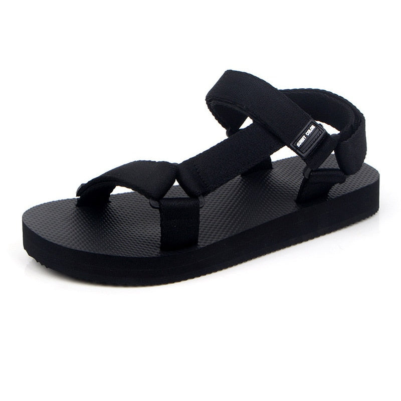 Pánské černé sandály
