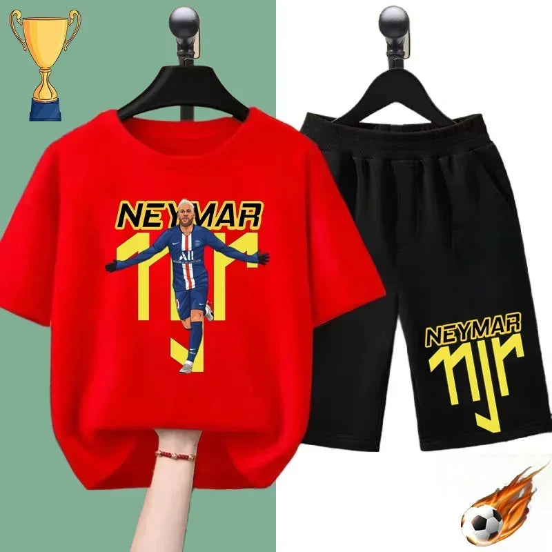 Dětská letní souprava triko a kraťasy Neymar - více variant