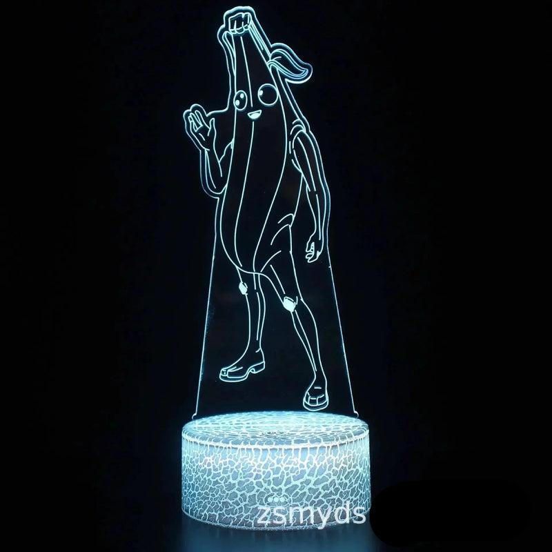 Lampa s 3D iluzí Fortnite - více variant