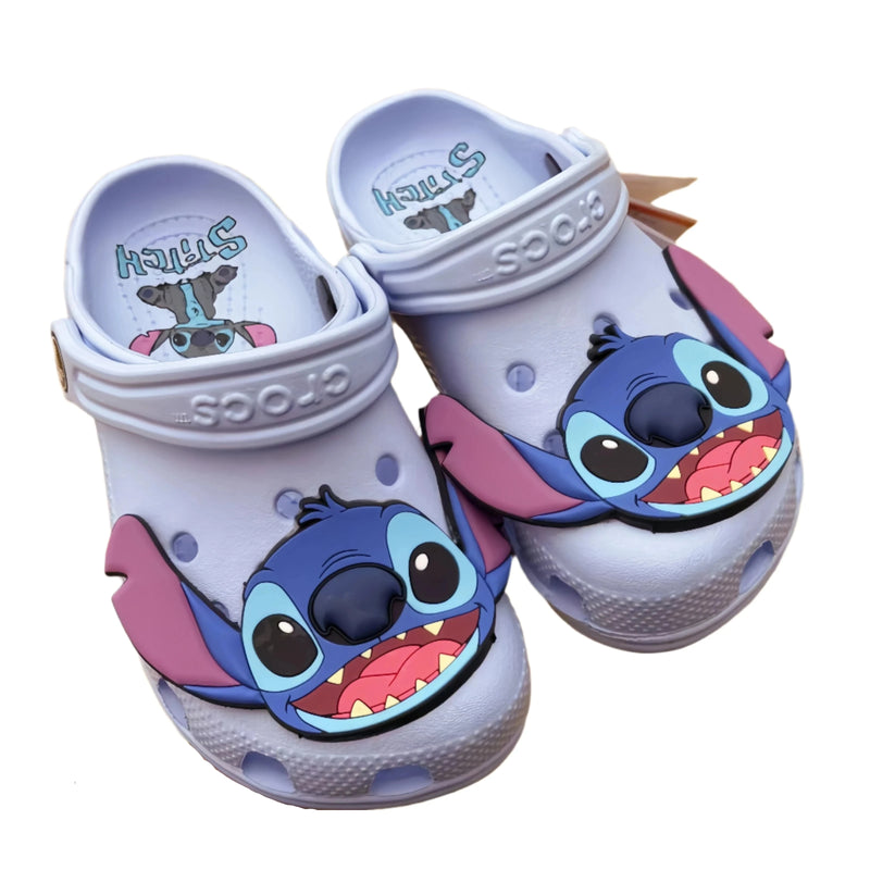 Dětské letní nazouvací boty Stitch