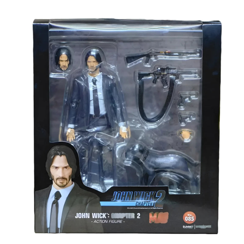 Designová figurka John Wick a pes