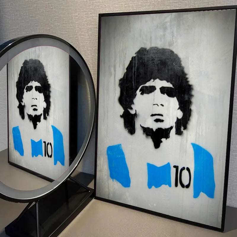 Designový obraz fotbalista - Diego Maradona