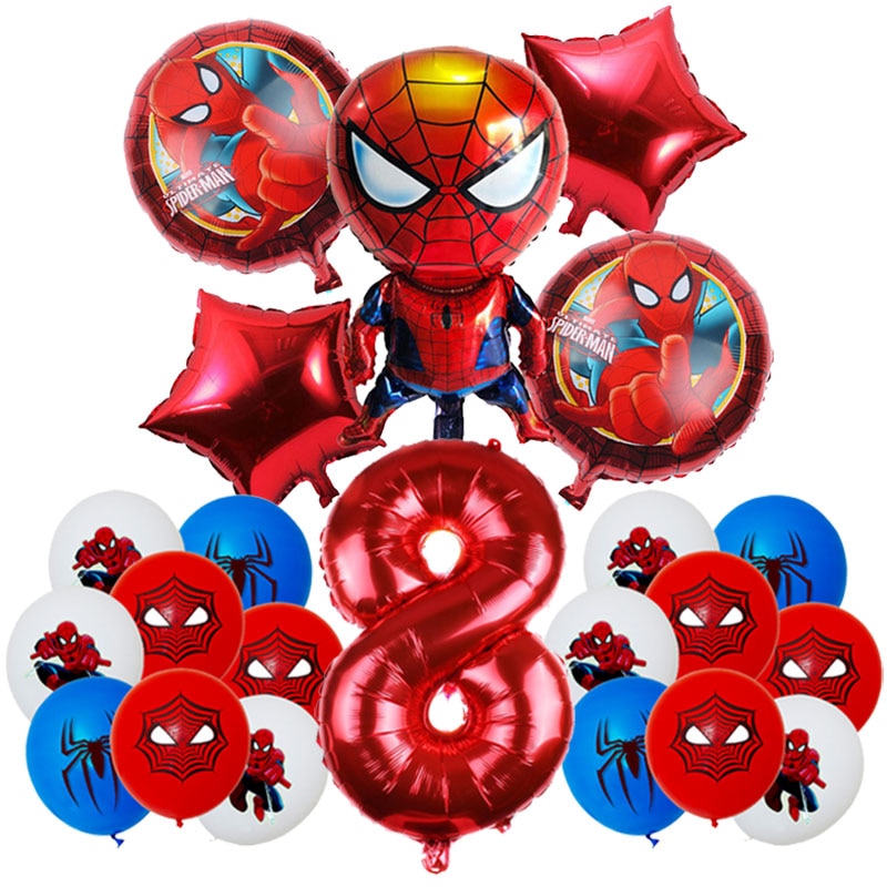 Velký set balónků Spiderman - více variant