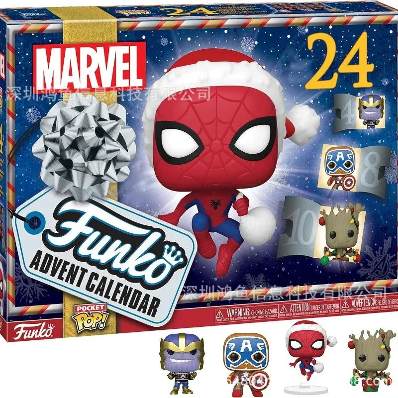 Prémiový adventní kalendář POP figurky - MARVEL Superhrdinové