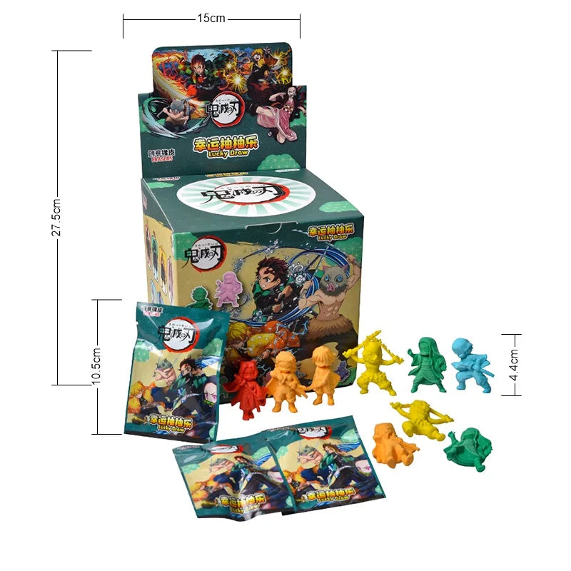 Velký Blind Box figurky 32 ks - Demon Slayer