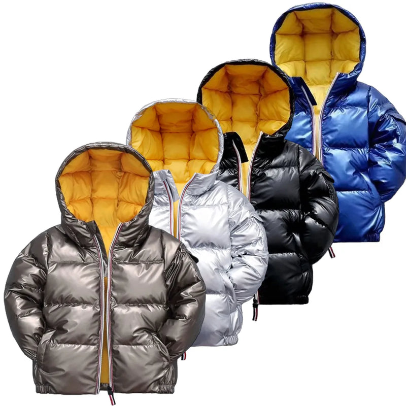 Dětská zimní péřová bunda - více variant