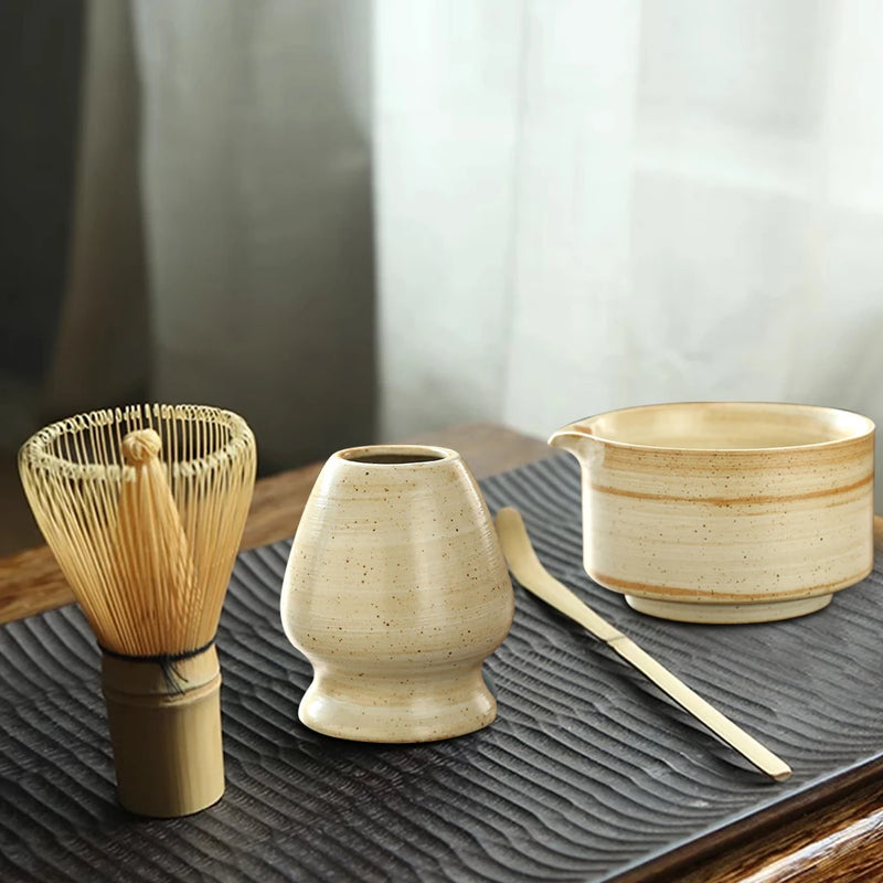 Tradiční japonský set na přípravu čaje Matcha - více variant