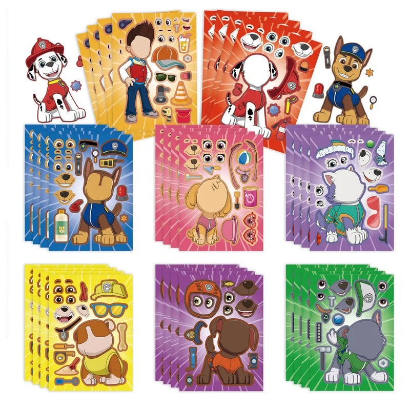 Nalepovánky Paw Patrol - 8 ks