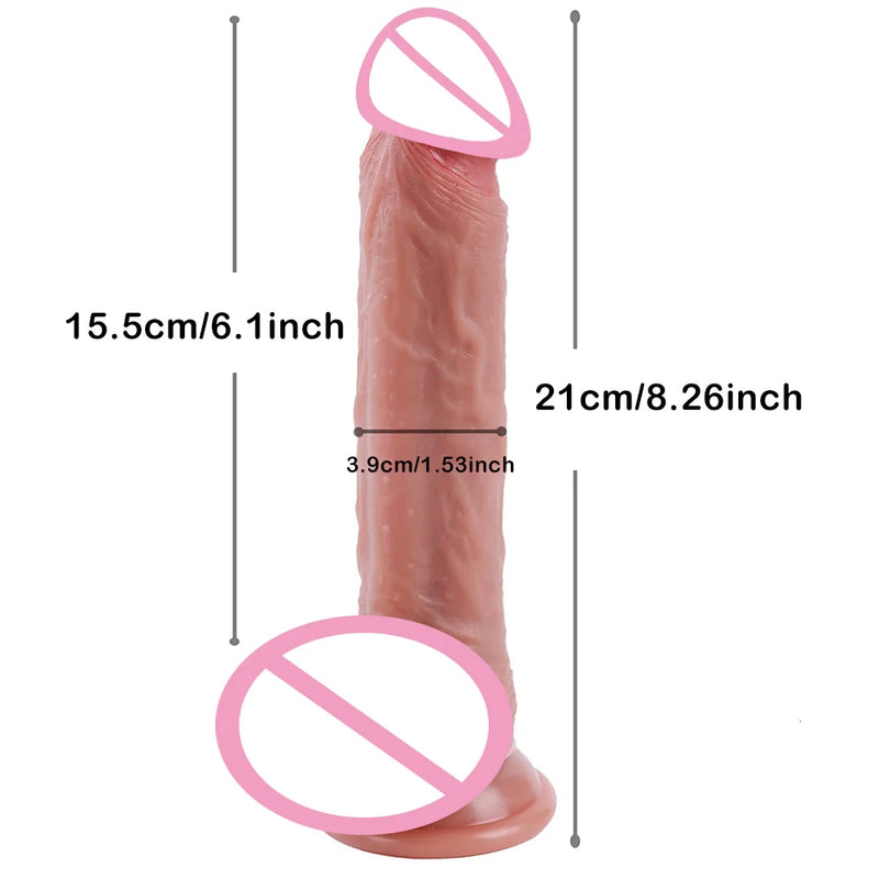 Realistické dildo se silnou přísavkou – více variant
