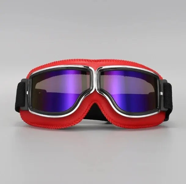 Kožené brýle na motorku - více variant