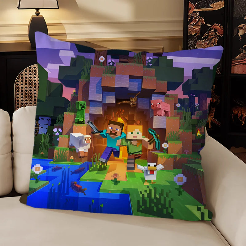 Dětský povlak na polštář Minecraft - více variant