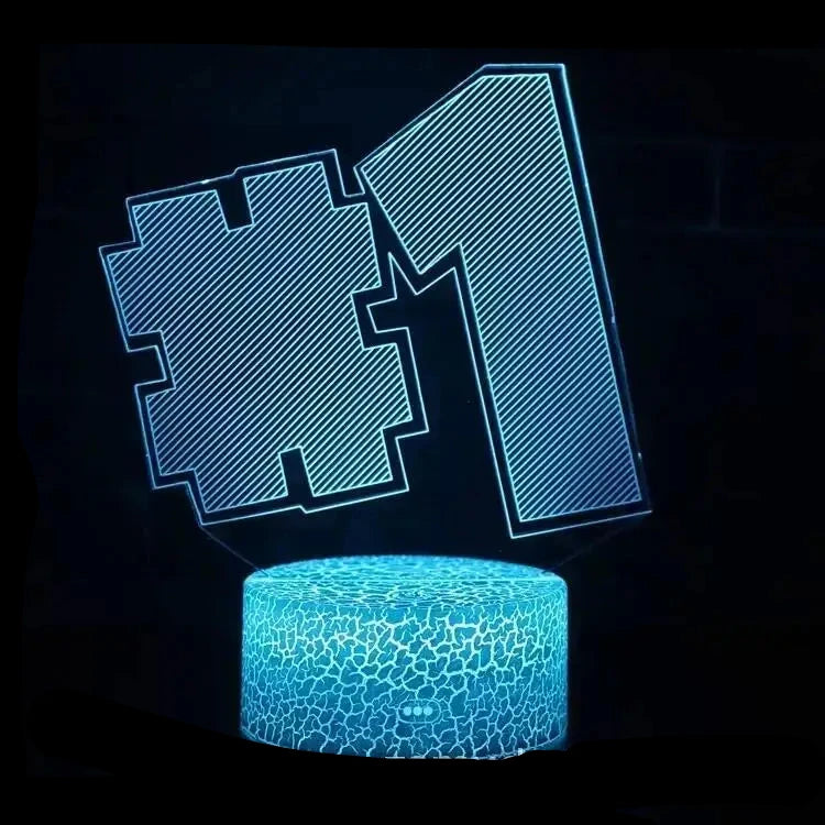 Lampa s 3D iluzí Fortnite - více variant