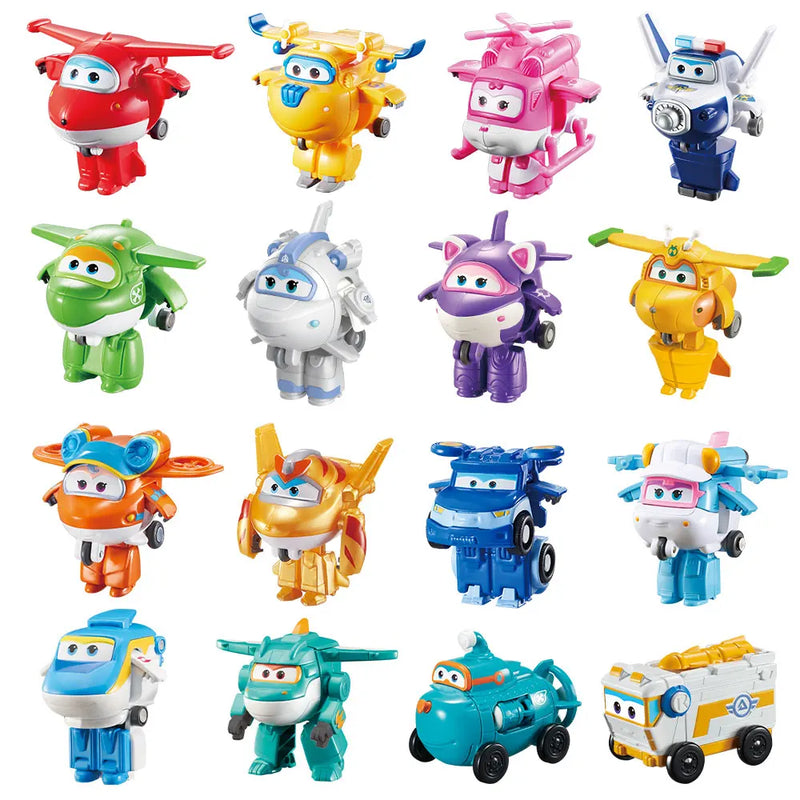 Super Wings transformující se roboti - více variant