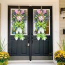 Velká ozdoba na dveře velikonoční zajíc