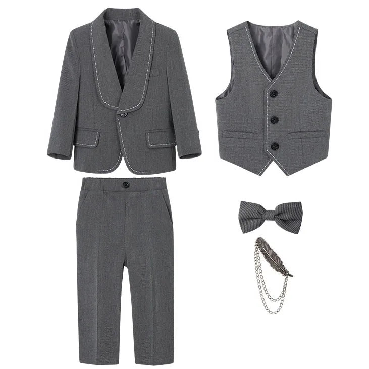 Wedding Elegant™ Elegantní chlapecký oblek na svatbu - více variant