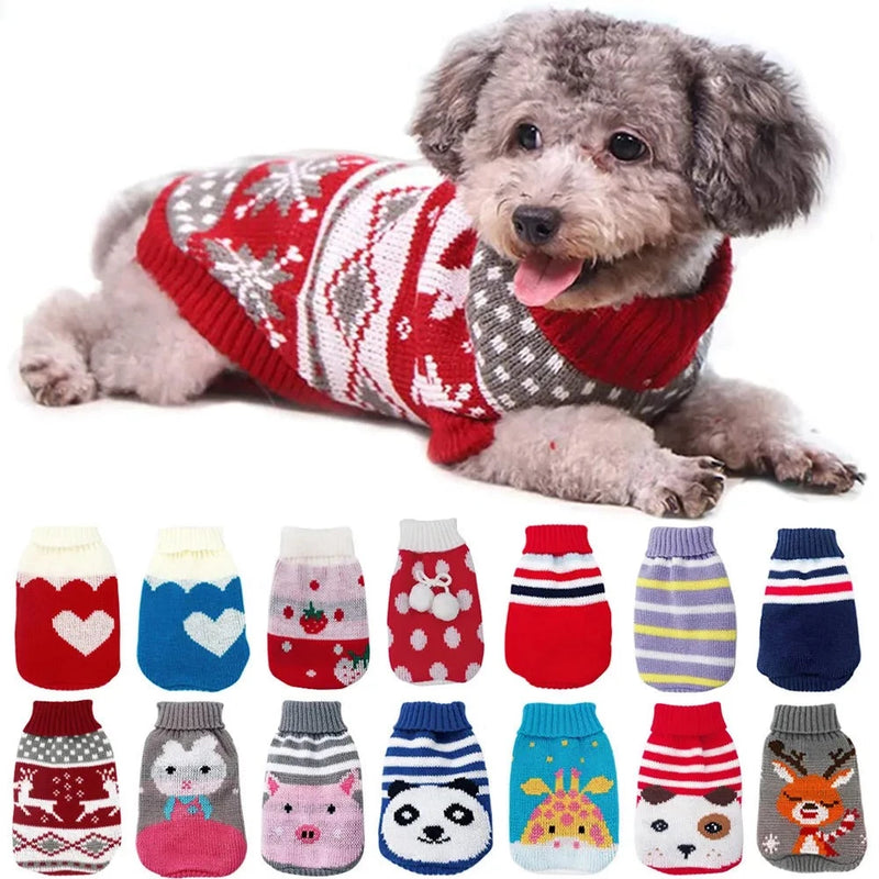 Zimní svetr pro psy - více variant