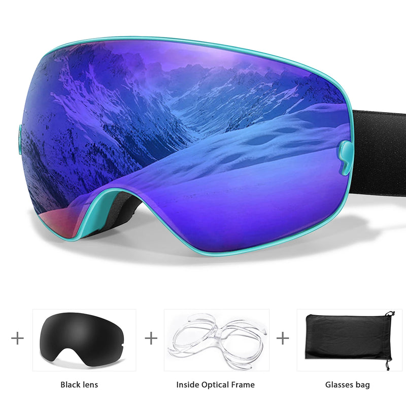 ArcticVision™ Zrcadlové polarizační lyžařské brýle s UV400 ochranou - více variant