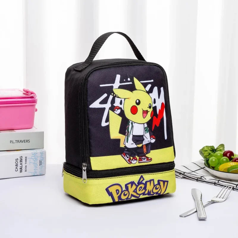 Termoizolační školní taška na obědy - Pokémon - více variant