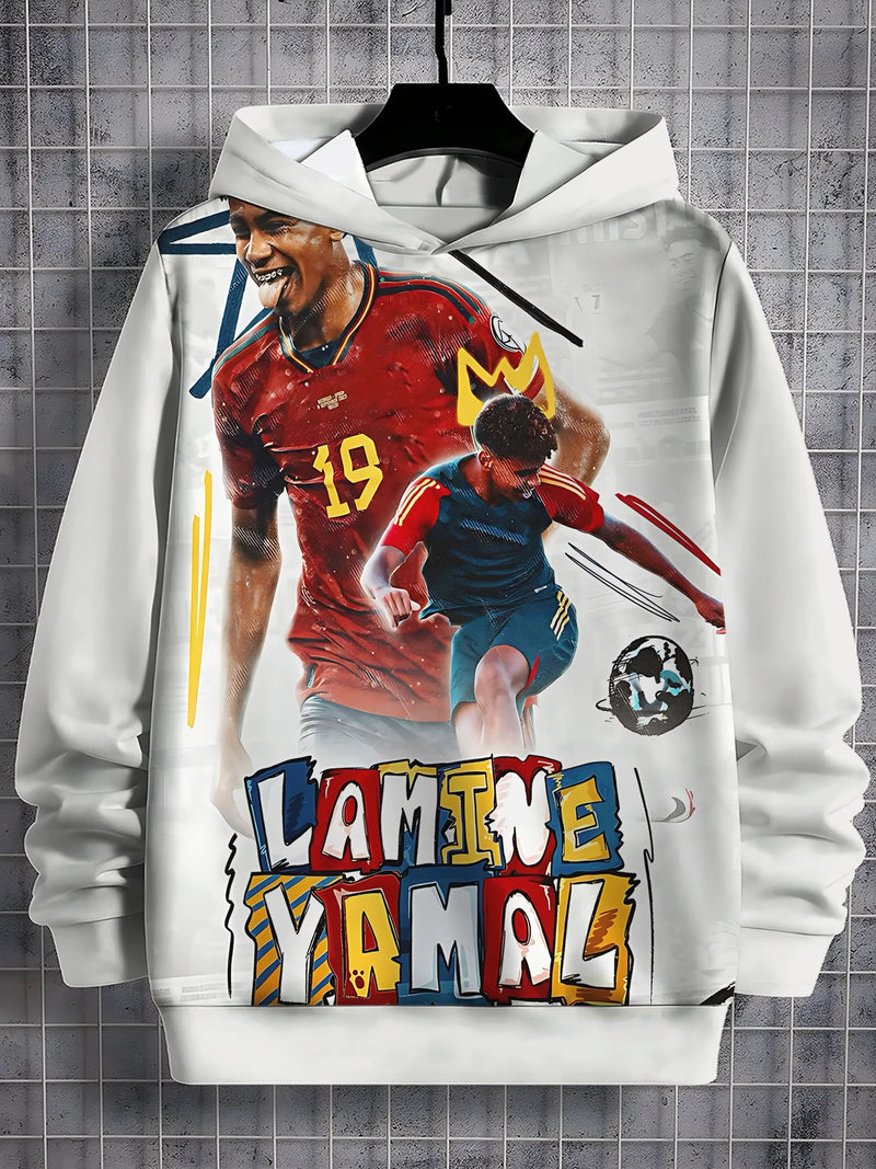 Dětská fotbalová mikina Lionel Messi a Lamine Yamal