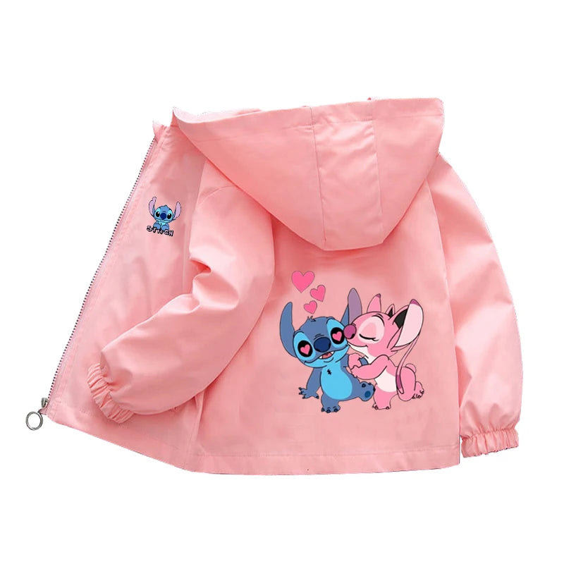 Dětská jarní a podzimní bunda Stitch - více variant