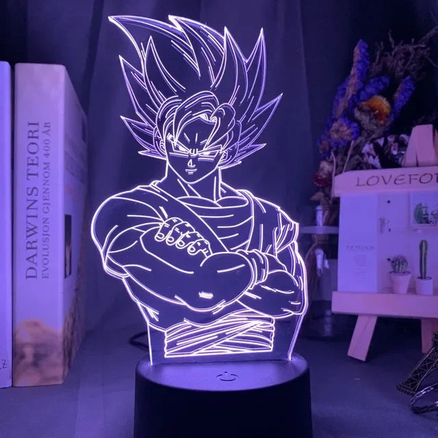Lampa s 3D iluzí Dragon Ball - více variant