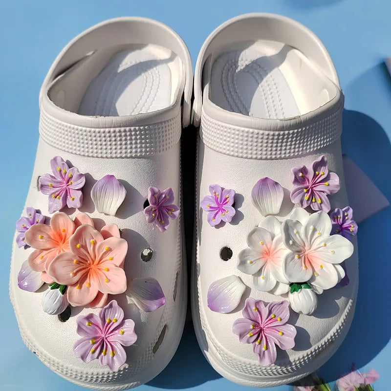 Ozdoby na boty Crocs ve tvaru květin - více variant
