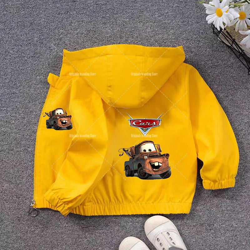 Chlapecká podzimní nepromokavá bunda Auta 3 - Blesk McQueen - více variant