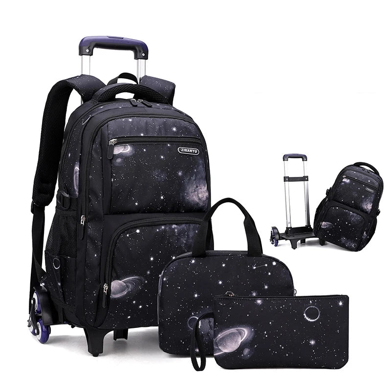 Cestovní batoh na kolečkách vesmír - více variant