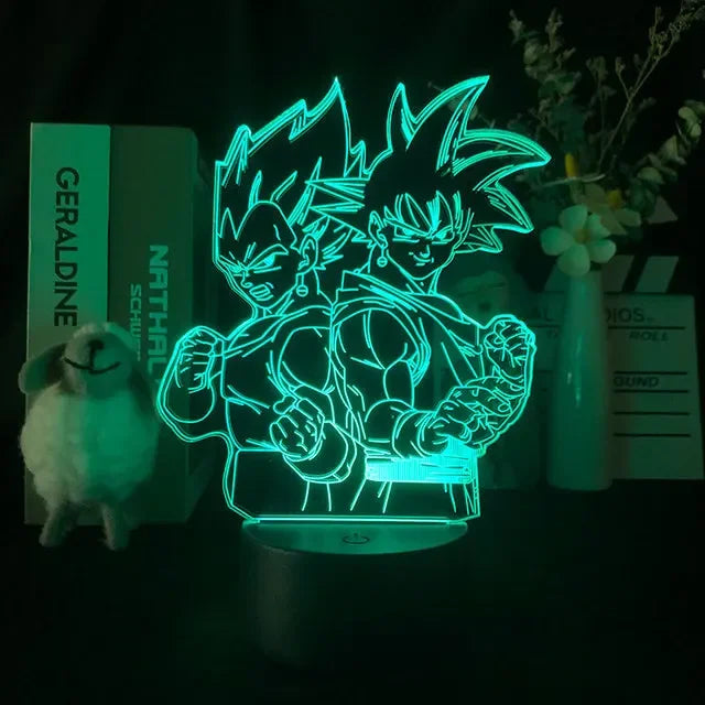 Lampa s 3D iluzí Dragon Ball - více variant
