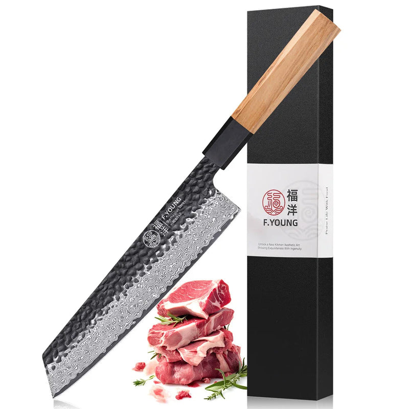 Kiritsuke nůž z damaškové oceli