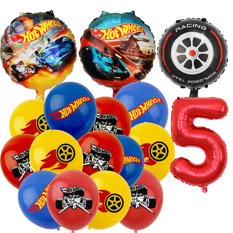 Narozeninové balónky Hot Wheels - více variant