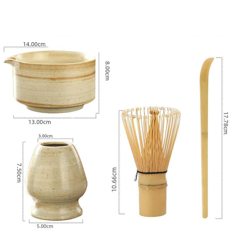 Tradiční japonský set na přípravu čaje Matcha - více variant
