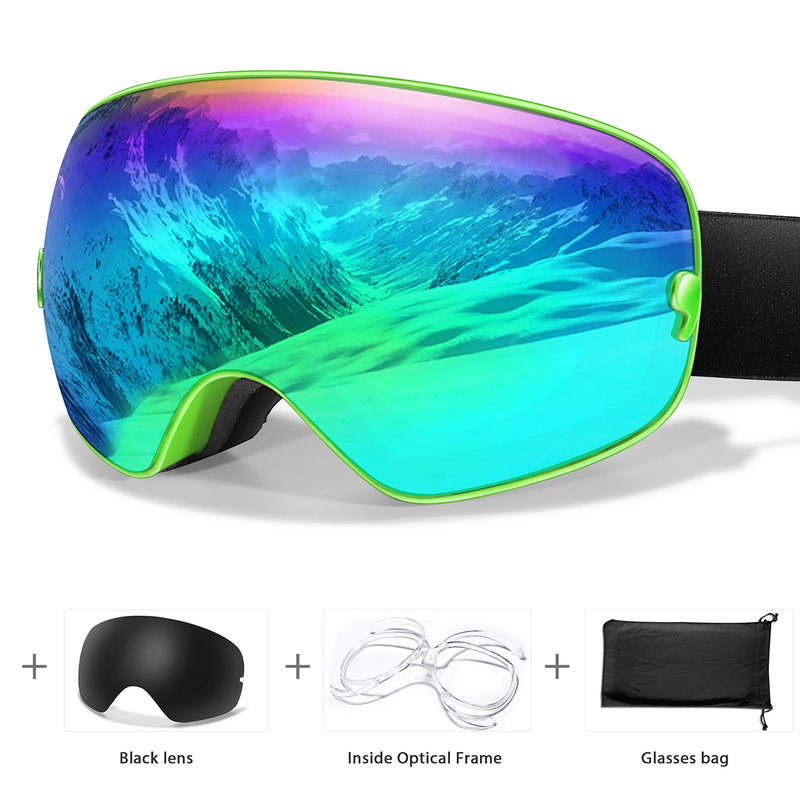 ArcticVision™ Zrcadlové polarizační lyžařské brýle s UV400 ochranou - více variant