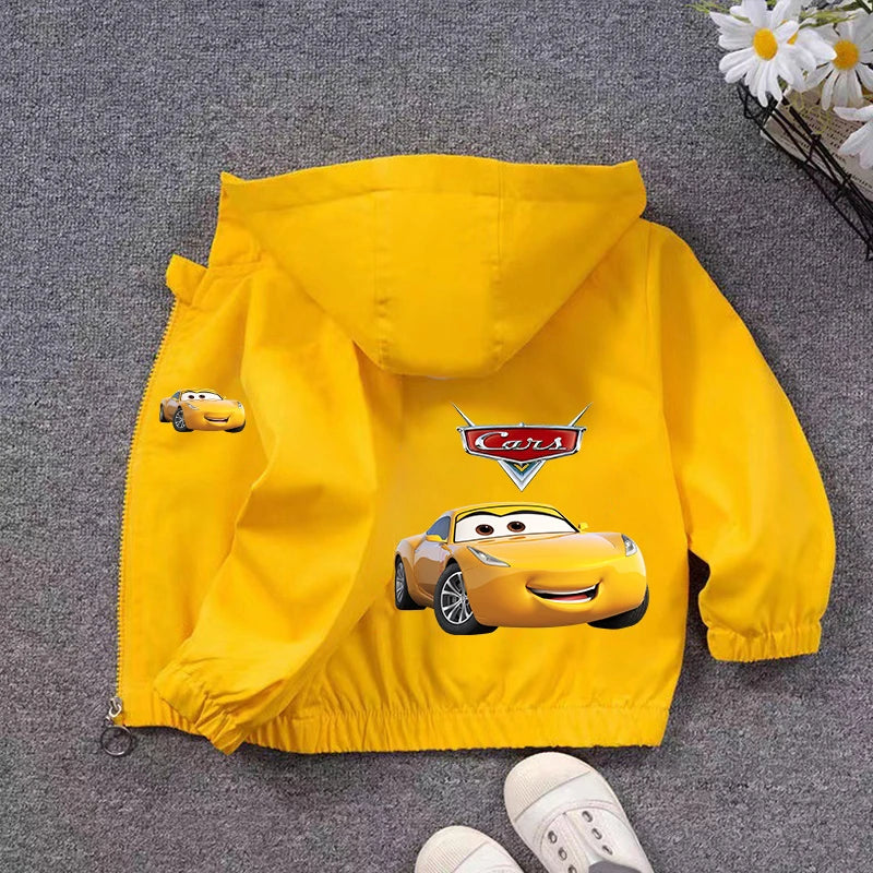 Chlapecká podzimní nepromokavá bunda Auta 3 - Blesk McQueen - více variant