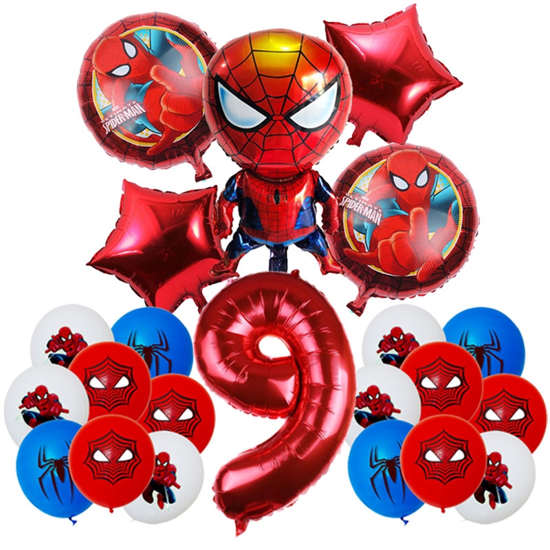 Velký set balónků Spiderman - více variant