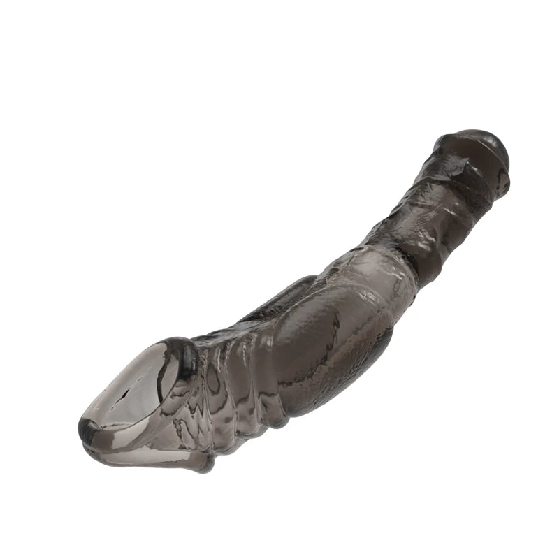 Prodlužovací návlek na penis s vibracemi - více variant