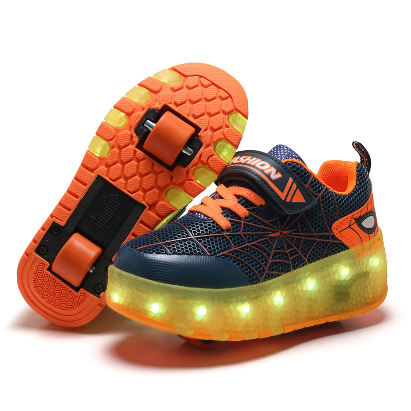 Dětské stylové svítící boty na kolečkách - více variant