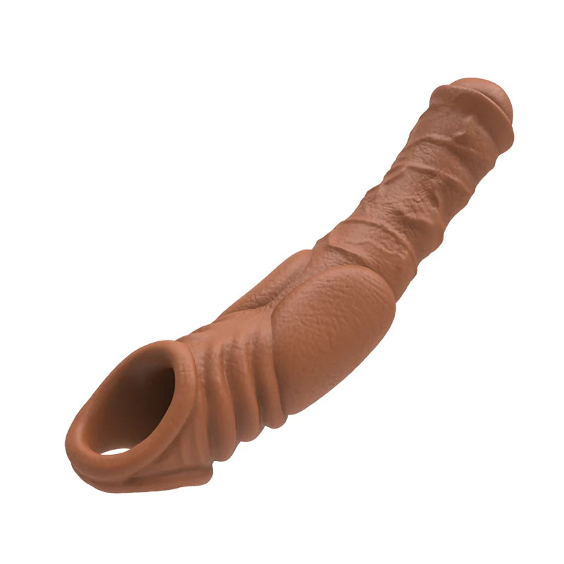 Prodlužovací návlek na penis s vibracemi - více variant