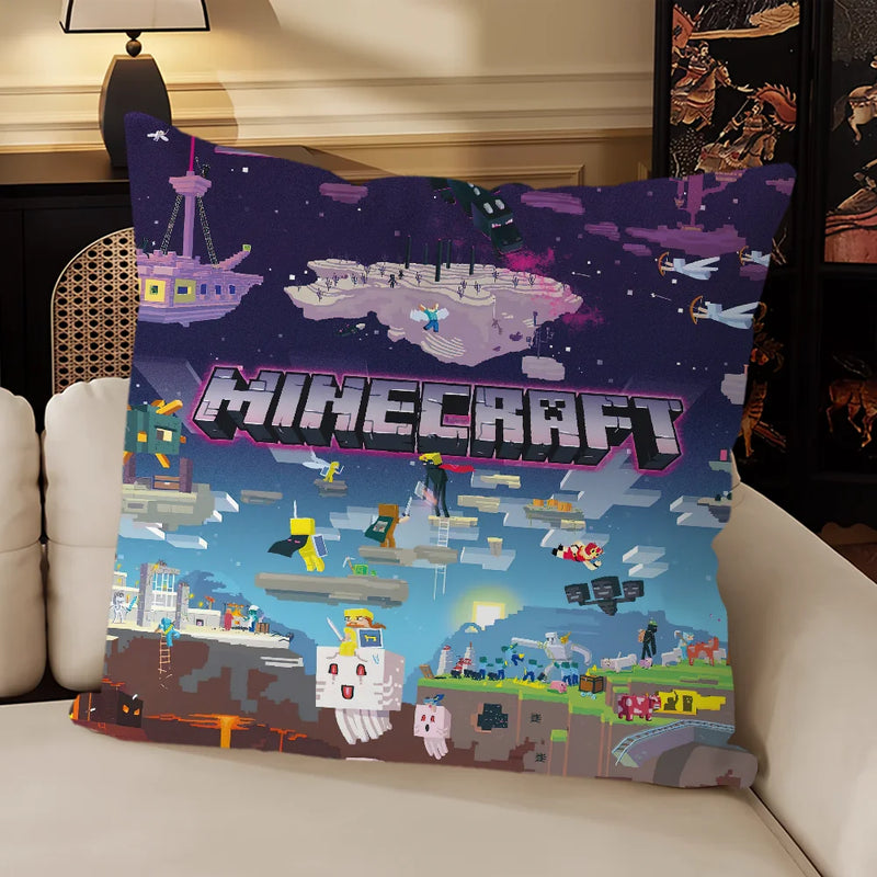 Designový povlak na polštář Minecraft - více variant