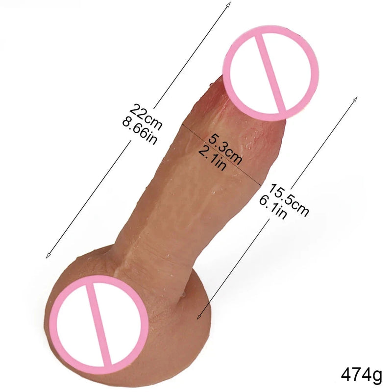 Silikonové dildo se silnou přísavkou – více variant