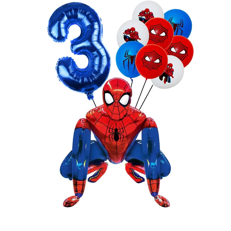 Narozeninový set balónků Spiderman - více variant