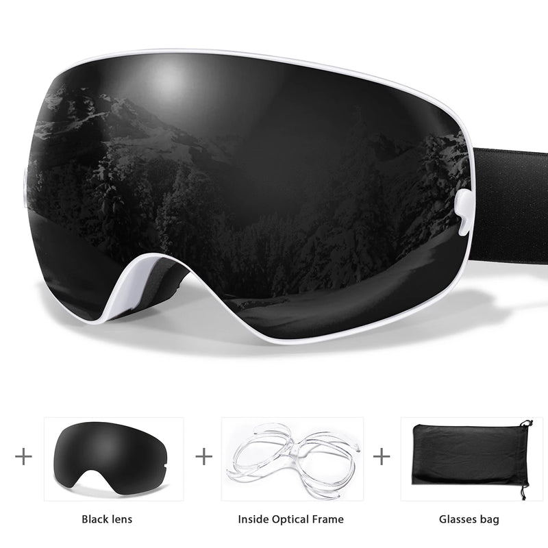 ArcticVision™ Zrcadlové polarizační lyžařské brýle s UV400 ochranou - více variant